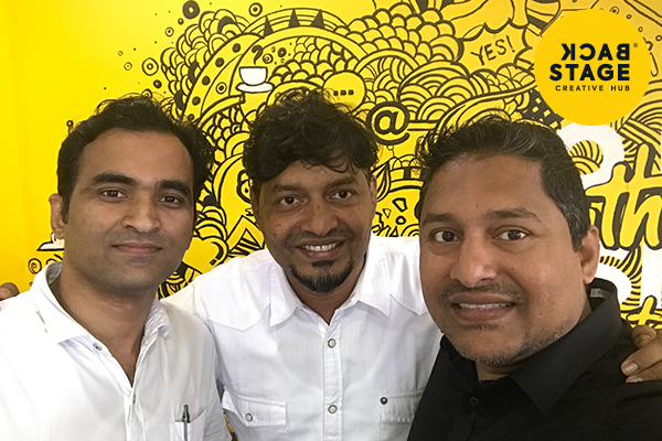 Archived team moment from Abdul Hameed’s Backstage Creative Hub chapter