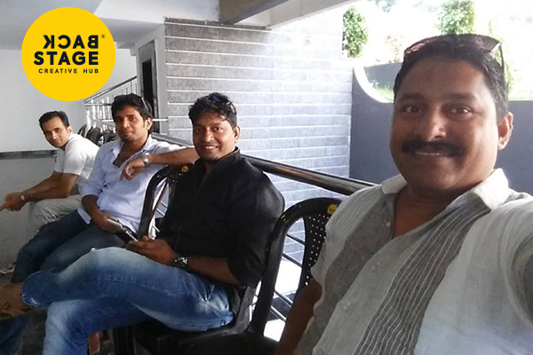 A second archived team moment from Abdul Hameed’s Backstage Creative Hub chapter